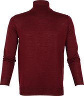 Suitable - Merino Pull Coltrui Bordeaux - XXL - Modern-fit