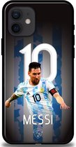 Coque arrière Messi Argentina Coque souple iPhone 12