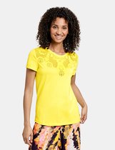 TAIFUN Dames T-shirt met cut-outs