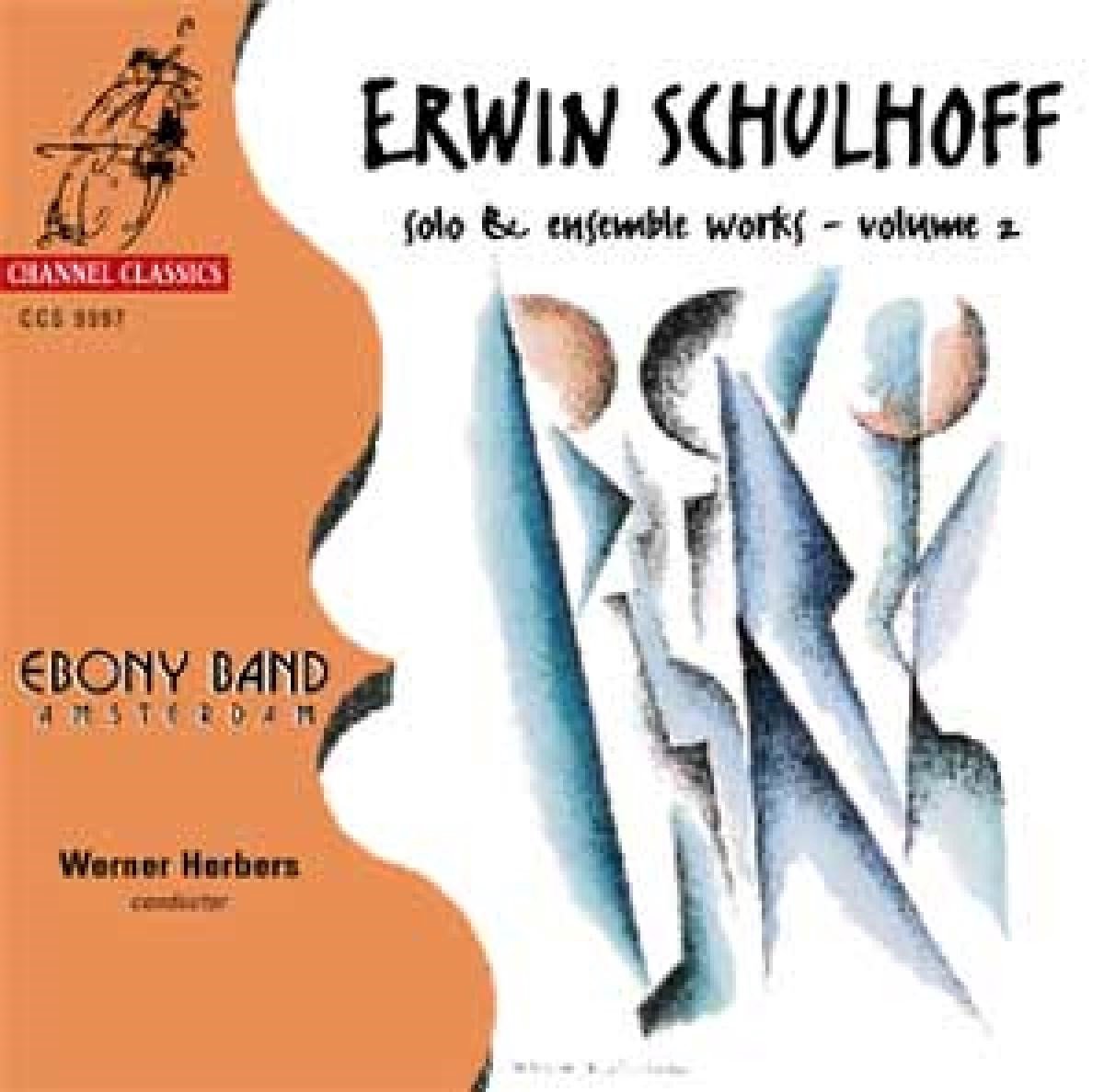 Ebony Band - Schulhoff: Solo & Ensembleworks Vol 2 (CD)
