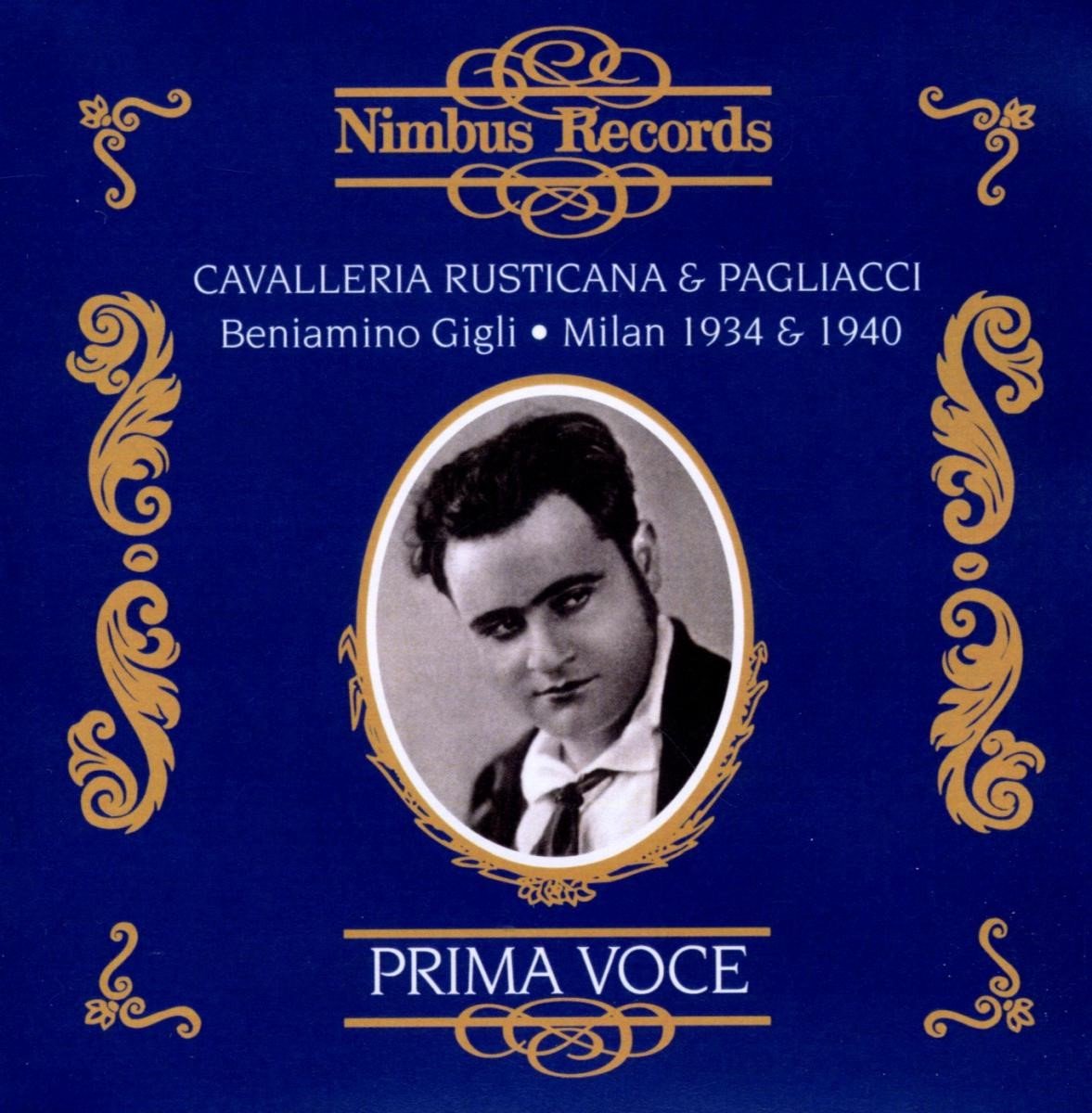 Beniamino Gigli - Cavalleria Rusticana & Pagliacci (2 CD)