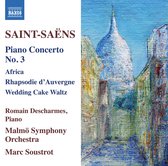 Romain Descharmes, Malmö Symphony Orchestra, Marc Soustrot - Saint-Saëns: Piano Concerto No.3 (CD)