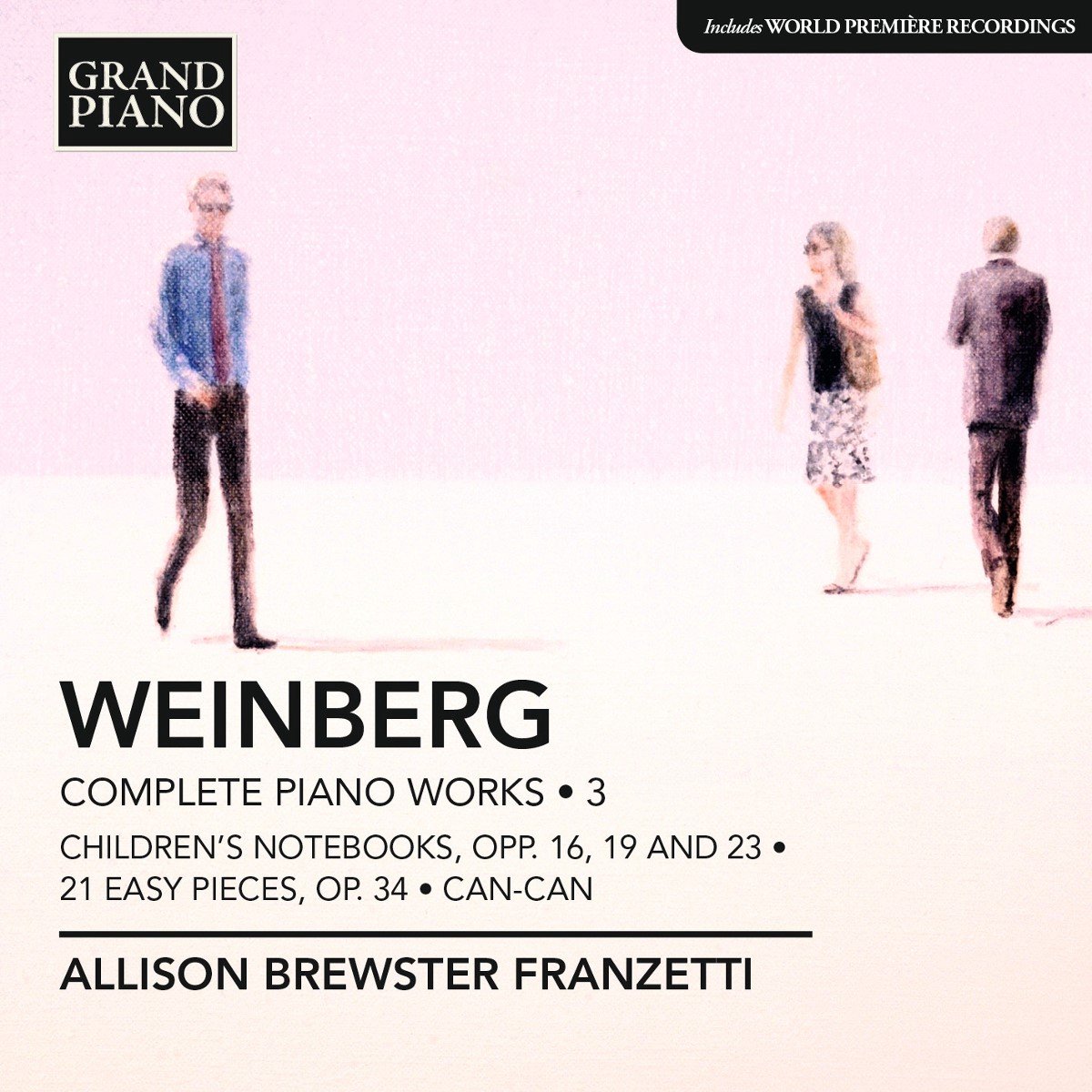 Allison Brewster Franzetti - Weinberg: Complete Piano Works 3 (CD)