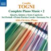 Aldo Orvieto - Togni: Complete Piano Music, Vol. 2 (CD)