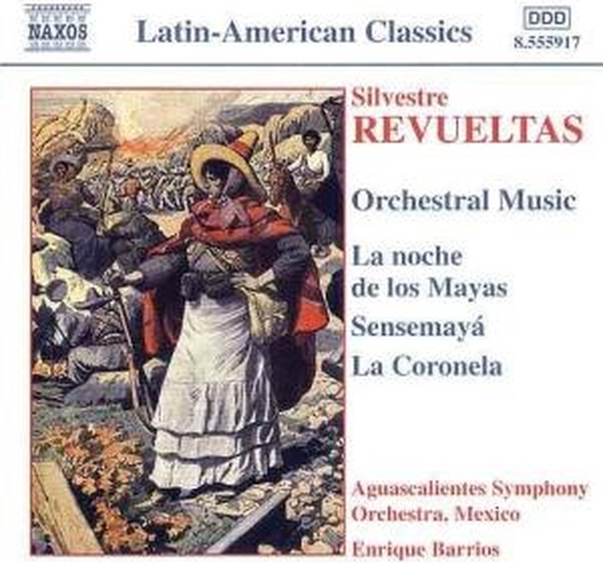 Aguascalientes Symphony Orchestra, Enrique Barrios - Revueltas: Orchestral Works (CD)