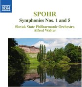 Slovak State Philharmonic Orch & Alfred Walter - Spohr: Symphonies Nos.1 And 5 (CD)