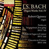 Robert Quinney - J.S. Bach Organ Works Vol. Iv (CD)