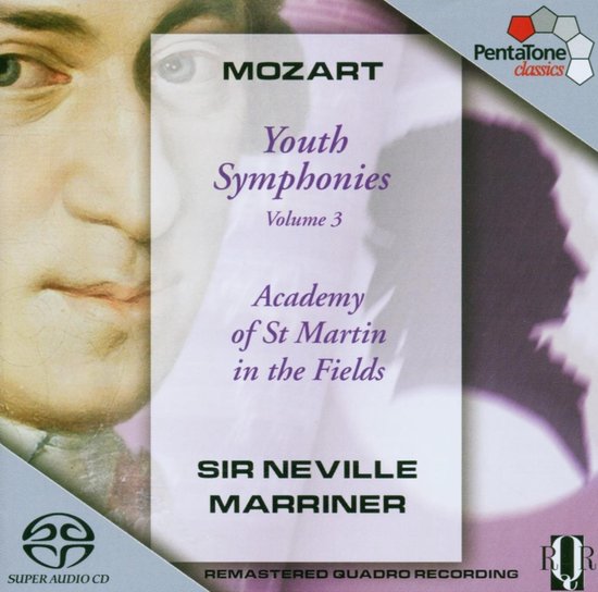Academy Of St. Martin In The Fields, Sir Neville Marriner - Mozart: Youth Symphonies Volume 3 (SACD)