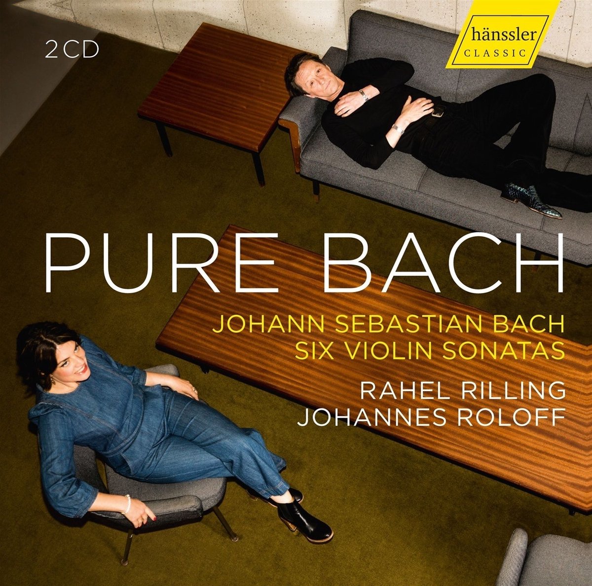 Rahel Riling & Johannes Roloff - Pure Bach Six Violin Sonatas (2 CD)
