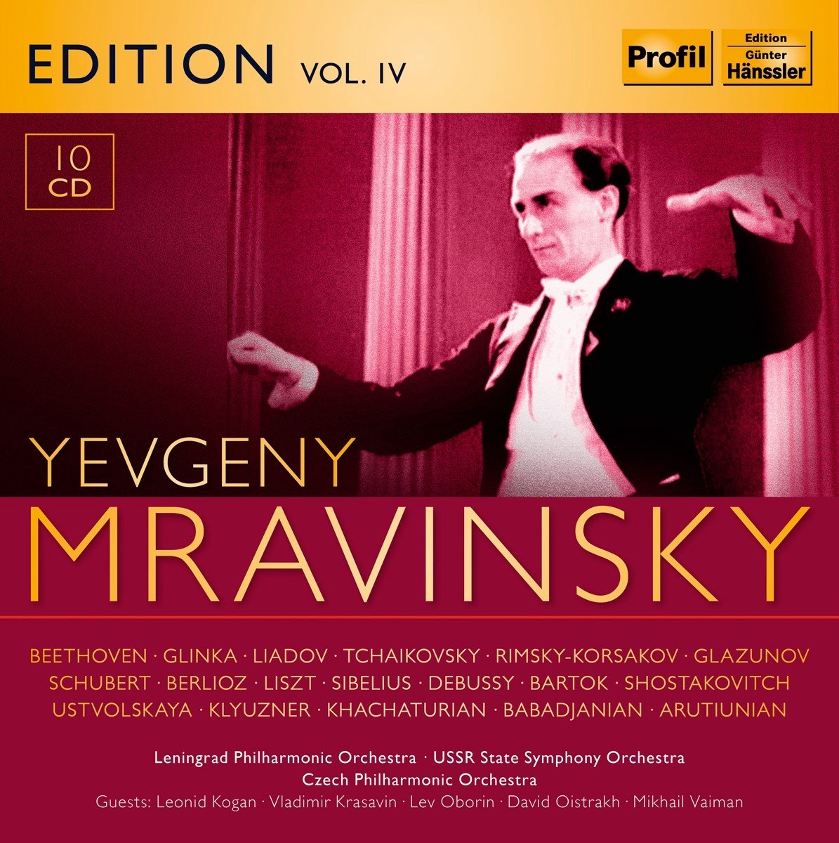 Yevgeny Mravinsky - Yevgeny Mravinsky Edition Vol. 4 (10 CD)