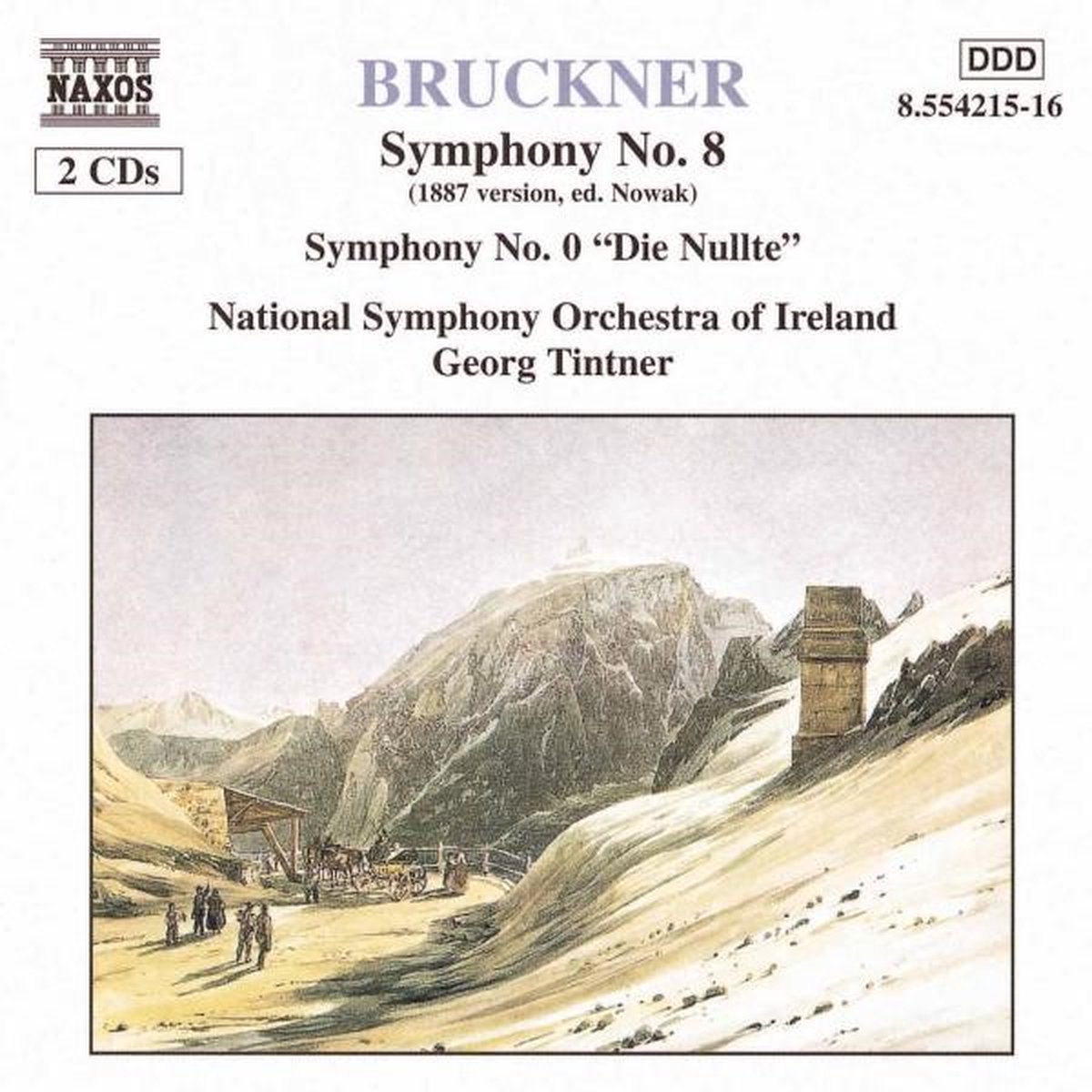 National Symphony Orchestra of Ireland, Georg Tintner - Bruckner: Symphony No.8 (2 CD)
