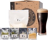 SIMPELBROUWEN® Ingrediëntenpakket - Ingrediëntenpakket STOUT bier - Zelf bier brouwen - navul pakket - Bierbrouwpakket - Zelf Bier Brouwen Bierpakket - Startpakket - Gadgets Mannen