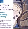 Sergey Ostrovsky, Bournemouth Symphony Orchestra, Thomas Sanderling - Russian Violin Concertos (CD)