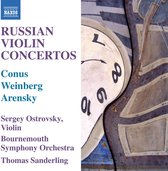 Sergey Ostrovsky, Bournemouth Symphony Orchestra, Thomas Sanderling - Russian Violin Concertos (CD)