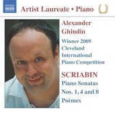 Alexander Ghindin - Scriabin: Piano Sonatas Nos. 1, 4 And 8/Poèmes (CD)