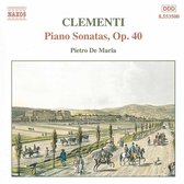 Pietro De Maria - Piano Sonatas Op. 40 (CD)