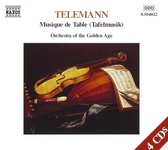 Orchestra Of The Golden Age - Telemann: Musique De Table (4 CD)