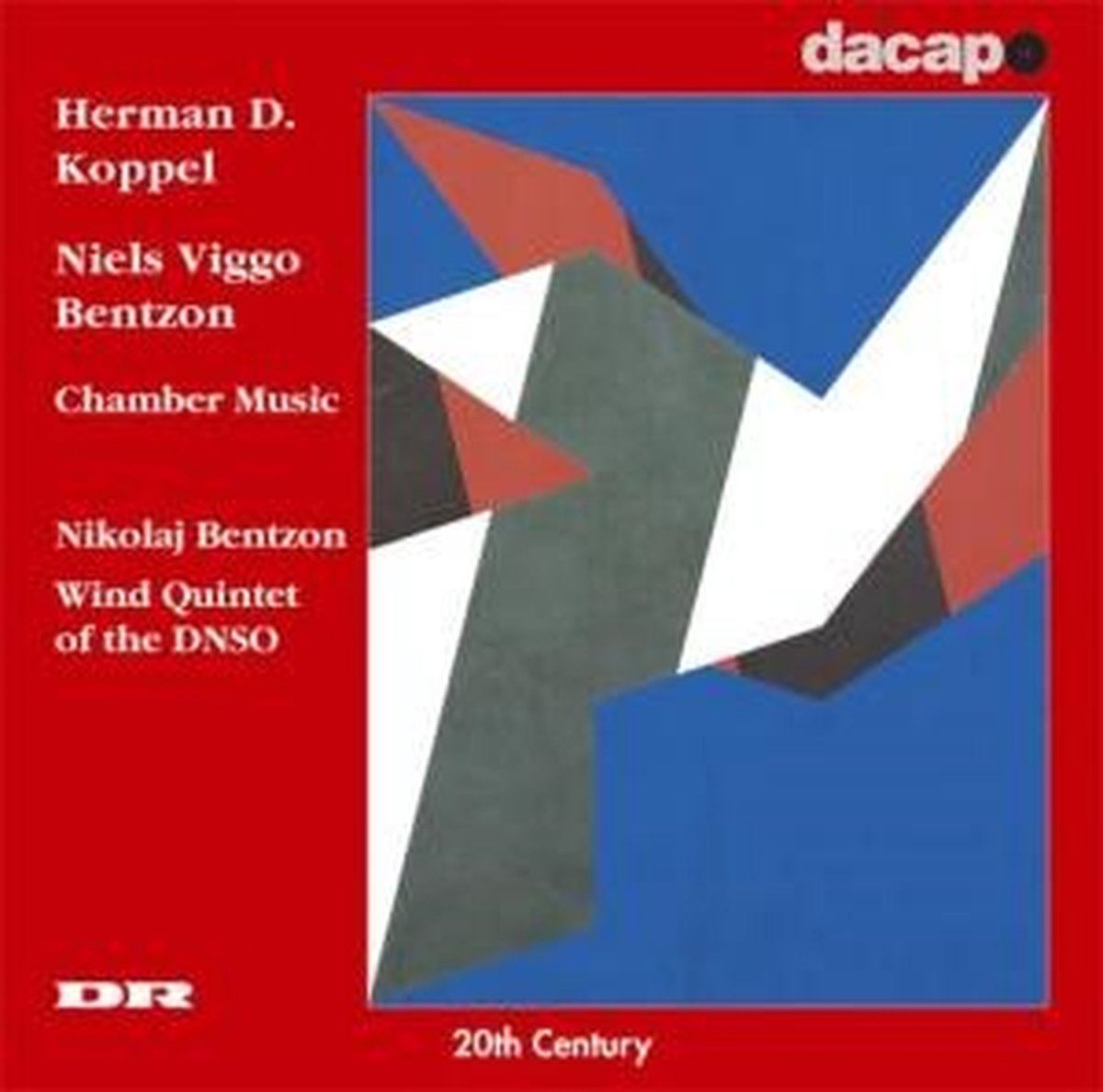 Nikolaj Bentzon, Wind Quintet Of The DNSO - Sextet For Piano And Wind Quintet (CD)