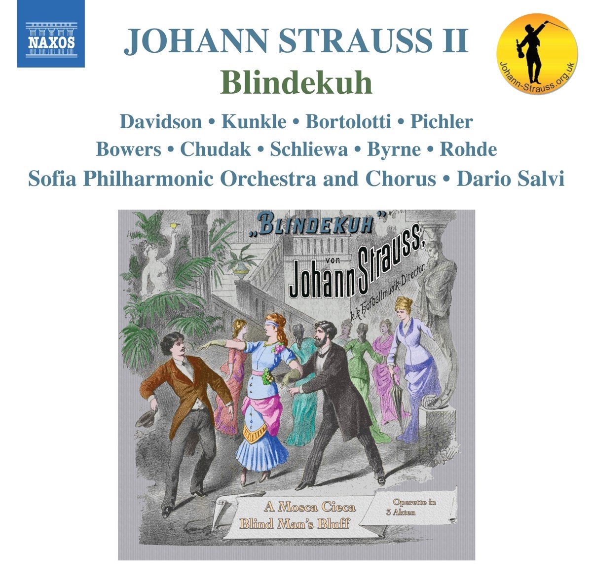 Daniel Schliewa, Emily K. Byrne, Julian Rohde, Sofia Philharmonic Orchestra And Sofia Philharmonic Chorus, Dario Salvi - Blindekuh (2 CD)