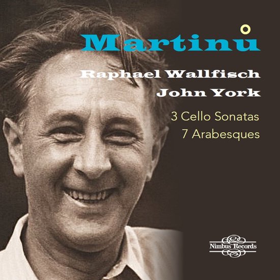 Raphael Wallfisch & John York - Martinů: 3 Cello Sonatas| 7 Arabesques (CD)