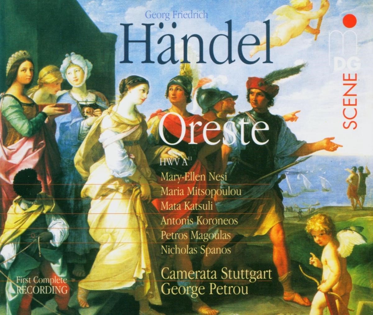 Antonis Koroneos, Petros Magoulas, Nicholas Spanos, George Petrou, Camerata Stuttgart - Händel: Oreste (2 CD)