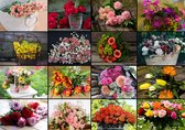 Grafika Collage - Puzzle Fleurs 1500 Pièces