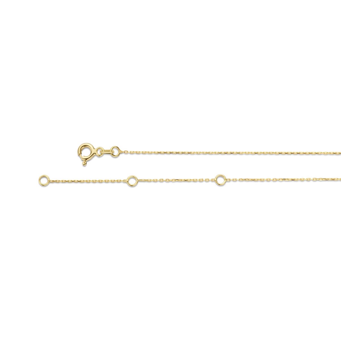 Jackie Gold - Medina Amethyst JKN21.156 - Ketting