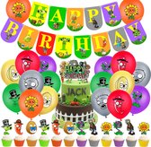 Plants VS. Zombies Thema Verjaardag Trek Vlag Latex Ballon Set/Kinderfestival Set