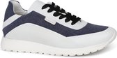 Greyder Lab - Sneaker GL-212-31 Blauw - Schoenmaat 45cm - Leer,Duurzaam,Canvas Heren Veterschoenen