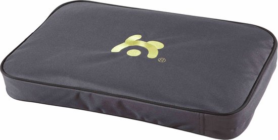Maelson Lounge Mat - Waterafstotend en dik hondenmatras voor in bench - Slijtvast met wasbare buitenhoes - Comfortabel - Zwart - XXS / XS / S / M / L / XL / XXL - 52 XXS