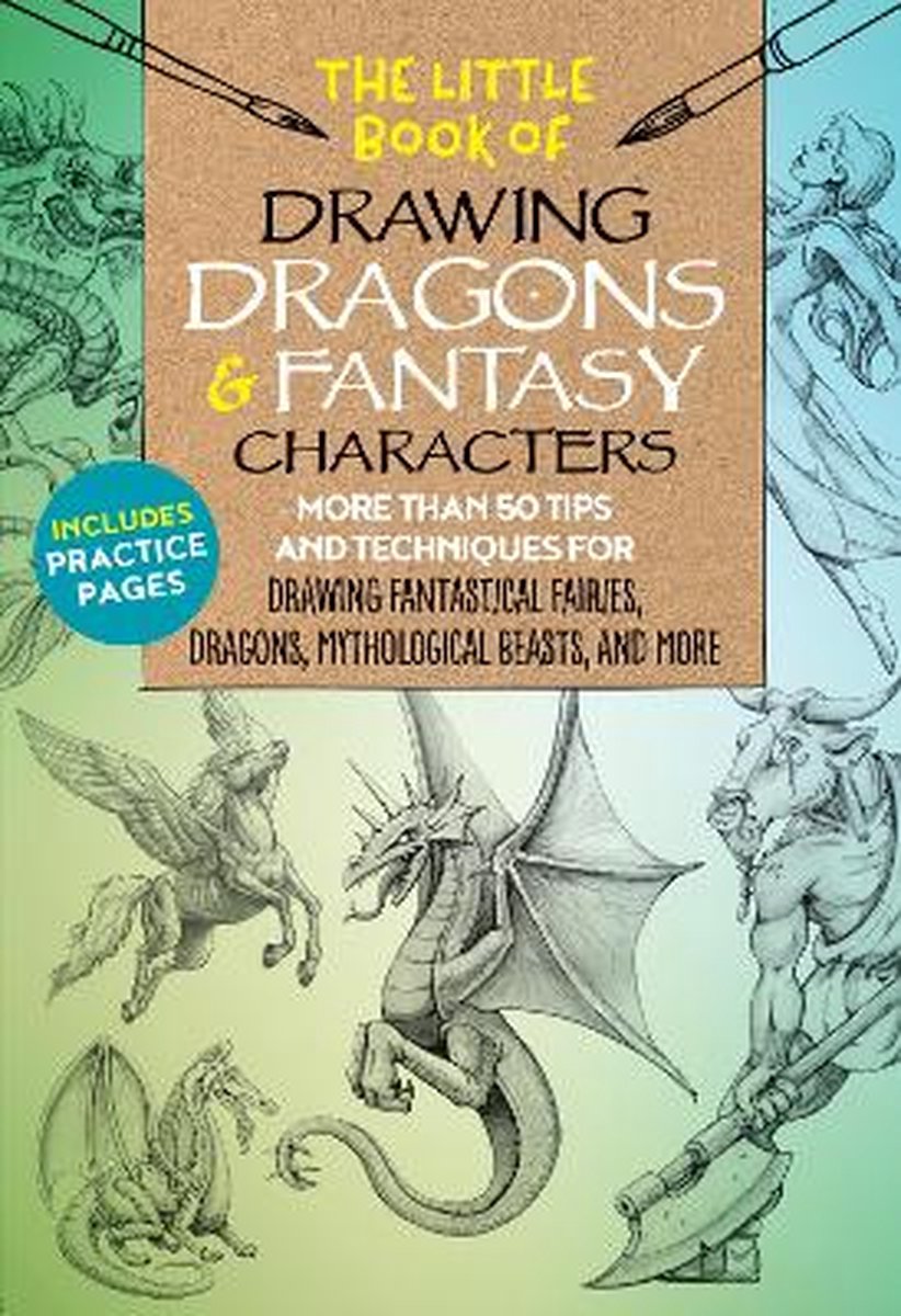 The Little Book of Drawing Dragons & Fantasy Characters - Michael Dobrzycki