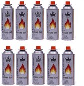 10x Kookstel - Onkruidbrander - gasflessen butaan gas - 10 stuks a 227 gram - gasbus navulling