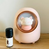 Aroma diffuser - kat - kinderkamer - aromatherapie