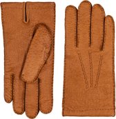 Fratelli Orsini Leren Handschoenen voor Heren Antonio (Bruin) - Peccary lederen handschoenen met cashmere voering Premium Handschoenen Handgemaakt in Italië - Bruin maat S - 7½/8 -