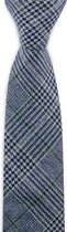Sir Redman - Stropdassen - stropdas Maher Tweed - blauw / groen / grijs / wit