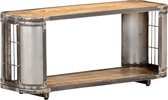 Decoways - Tv-meubel 90x30x40 cm massief mangohout