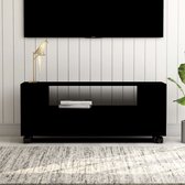 Decoways - Tv-meubel 120x35x43 cm spaanplaat zwart