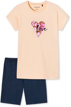 Schiesser Prickly Love Meisjes Pyjamaset - Maat 176