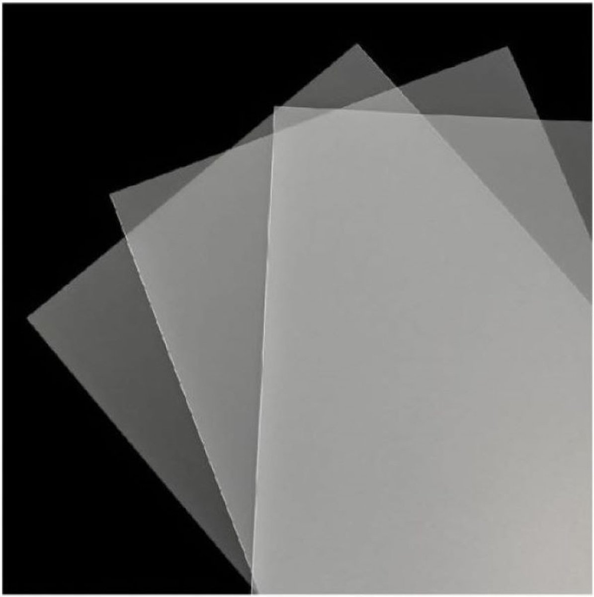 OPRY - VERSTEVIGINGSPLATEN - 23,5X37,5X0,05CM - SEMI-TRA. - 1X11ST.