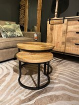 Salontafel set van 2 mango hout
