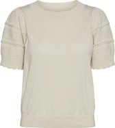 Vero Moda VMMILENA 2/4 O-NECK BLOUSE Dames Trui - Maat XL