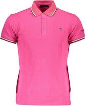 TRUSSARDI Polo Shirt Short sleeves Men - 2XL / ROSA