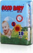 Bebiko Good Baby Dry Fit Junior Pampers Luiers - Voordeelverpakking - Maat 5 (11-25 kg) - 72 stuks (4 x 18)