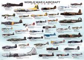 Eurographics puzzel World War II Aircraft - 1000 stukjes