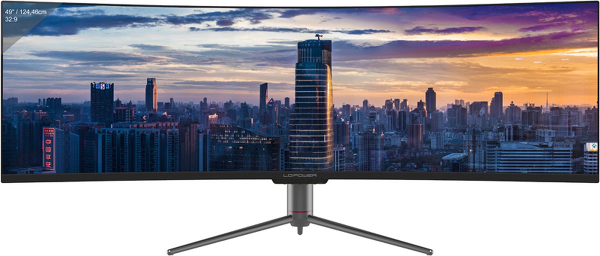 GAME HERO® 49 inch UltraWide QHD VA Curved Gaming monitor 120Hz
