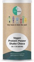 Go keto vegan protein power shake choco