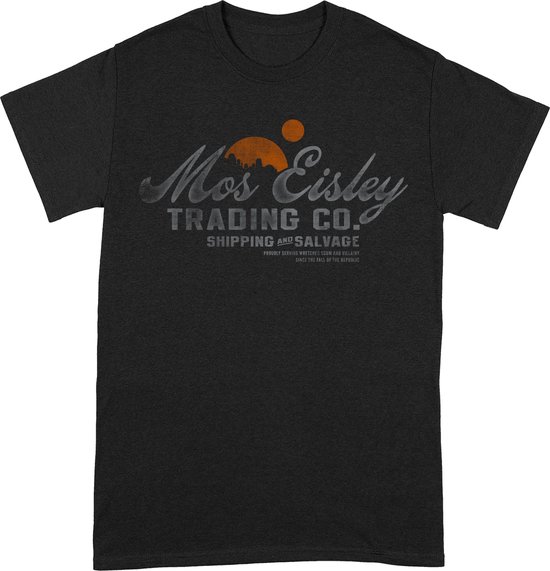 Mos Eisley Trading Co - T-shirt zwart - Maat M