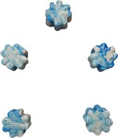 Nothing To Lose - Magneten- Flower- Blauw - Wit - Marble - Moodboard - Whiteboardmagneten - Ophangmagneten - Magneten