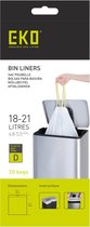 Sacs à déchets EKO type D 18-21 litres - Rouleau 20 sacs