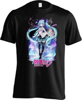 Hatsune Mike Euphoria Mens T-Shiry Zwart - XXL